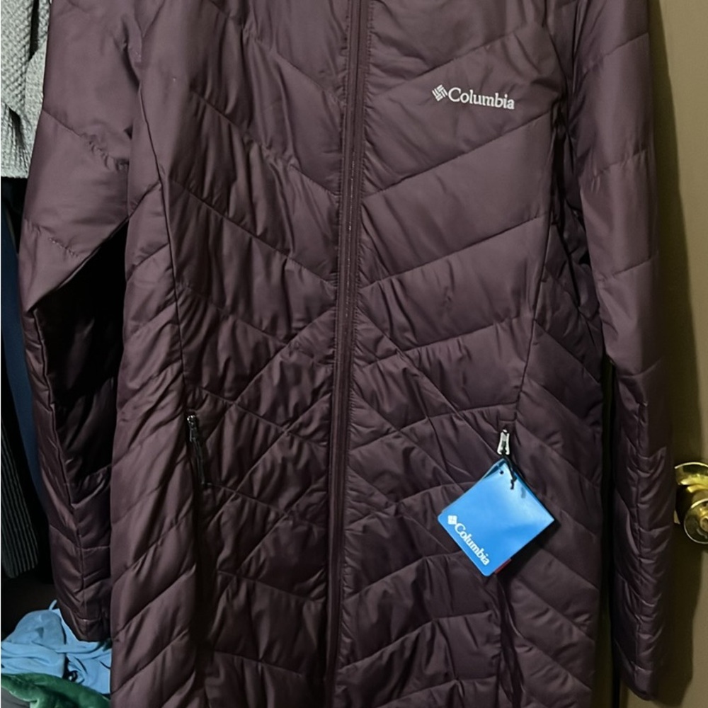 Columbia Women's Puffer Jacket - Dark Purple